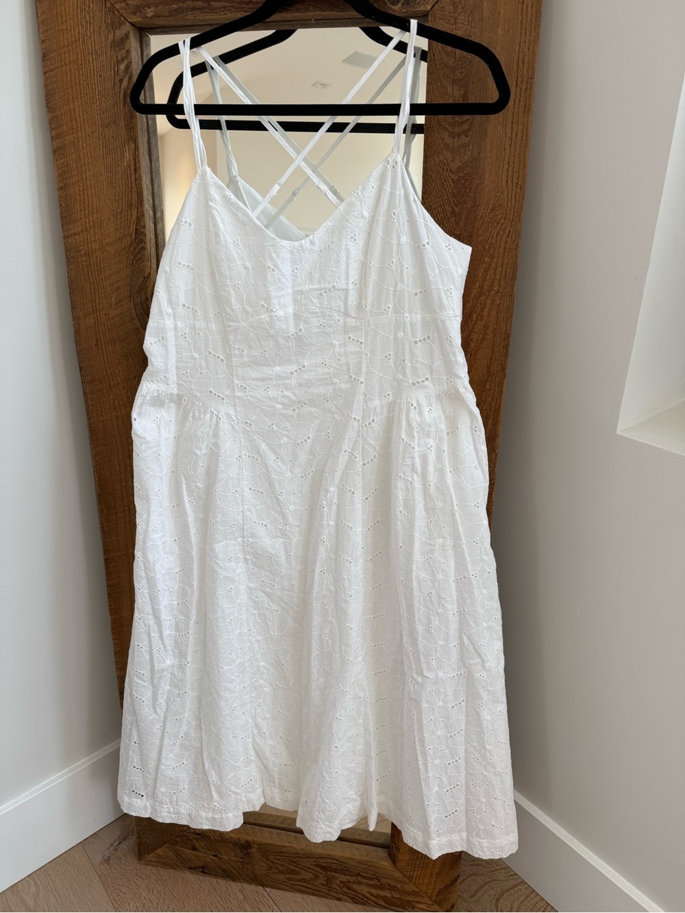 White Eyelet Sundress